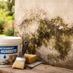 mur-humide-outils-jardin-flou