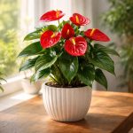 anthurium-fleurs-rouges-pot-ceramique
