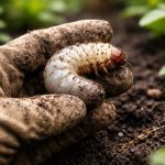 main-gantee-vers-terre-plantes