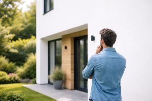 maison-moderne-personne-jardin-verdoyant