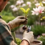 jardinier-bouture-magnolia-fleurs-ensoleille