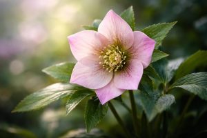 rose-noel-fleur-lumiere-bokeh