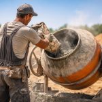 artisan-melangeur-ciment-betonniere-chantier