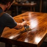 artisan-vernis-table-bois-brillant