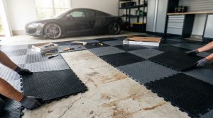 Dalles de sol clipsables pour garage : comment transformer votre sol facilement ?