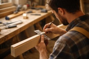 menuisier-plinthe-bois-outils-etabli