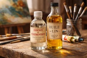 flacon-terebenthine-huile-lin-atelier-artiste