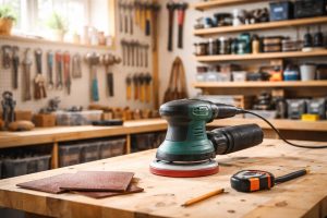 atelier-lumineux-ponceuse-etabli-etageres